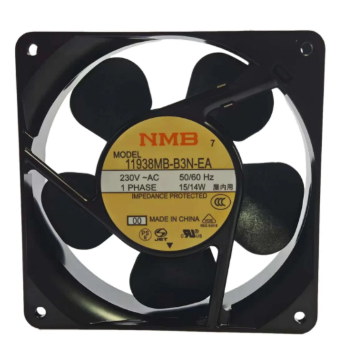 

NMB 11938MB-B3N-EA Вентилятор охлаждения сервера переменного тока 230 В 15 Вт 120x120x38 мм