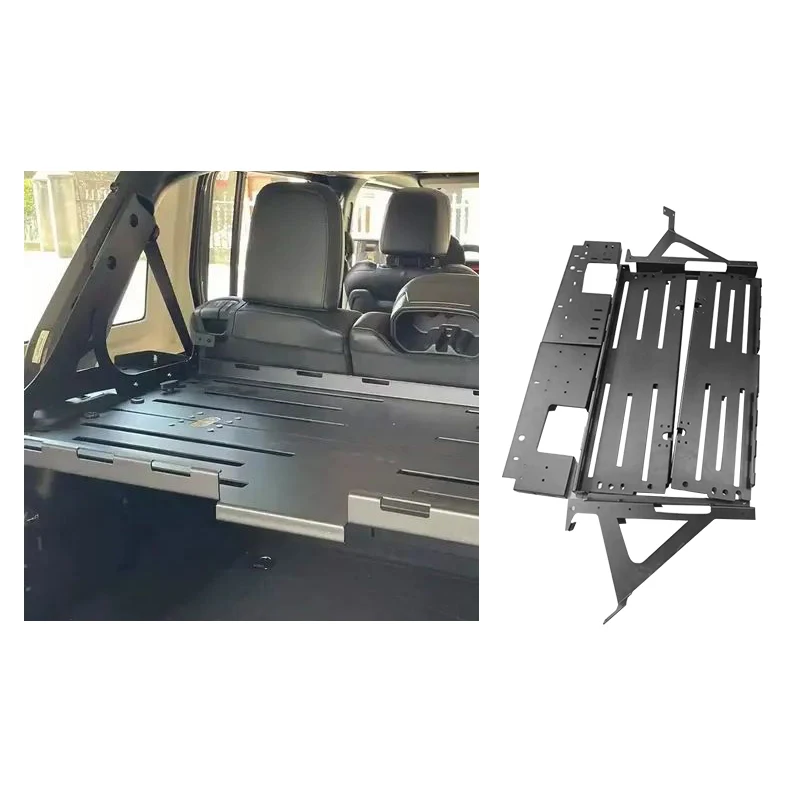 Wrangler Jk Accessories Trunk Storage Frame Tailgate Shelf Organizer Shelf Expansion Shelf for Jeep Wrangle Jk