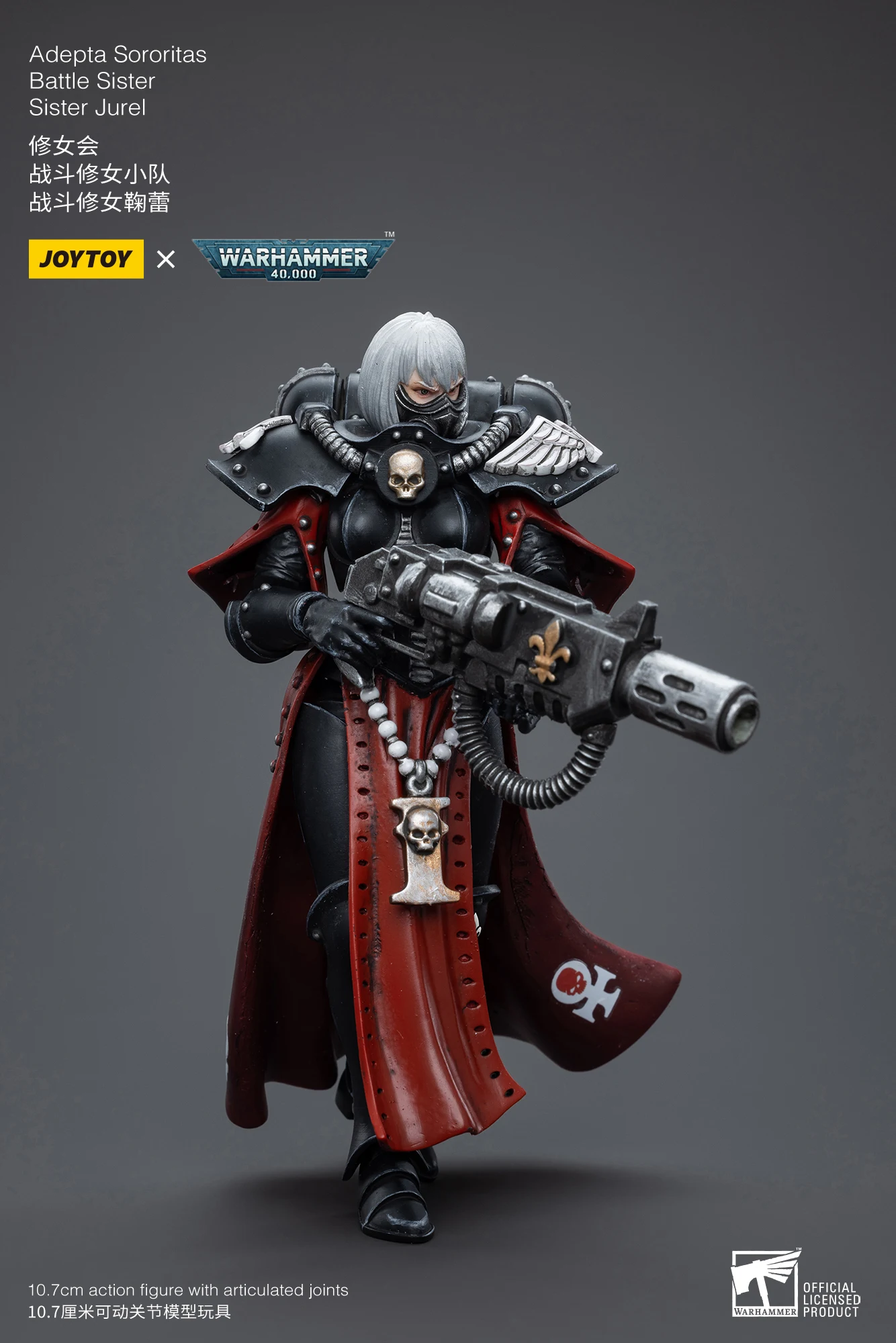 [AUF LAGER] JOYTOY Warhammer 40K 1/18 Actionfigur Adepta Sororitas Battle Sister 5 Stück Anime-Modell – Detail 4