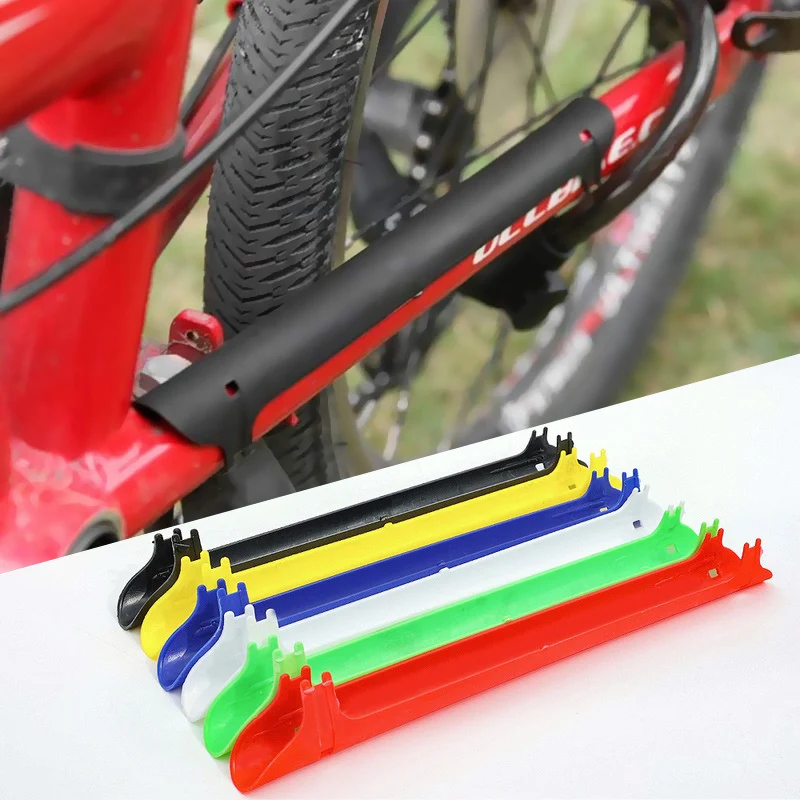 Protector de cadena de Bicicleta, cubierta de goma Para el cuidado de la bici de montaña