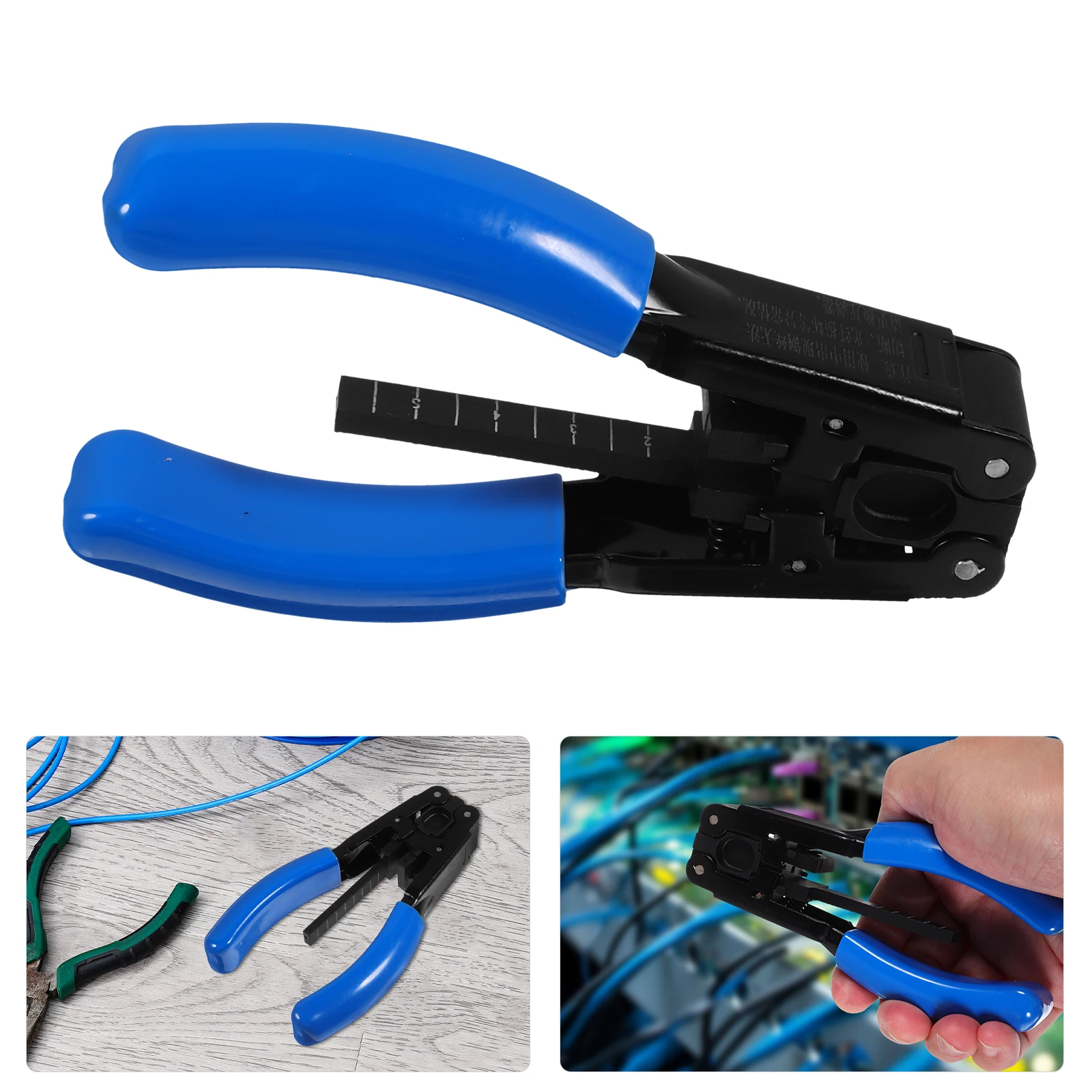 

Stripping Pliers Optical Fiber Tools Universal Strippers Metal Cutting Shears Cable Stripper Tool Fiber Wire Pliers Composite