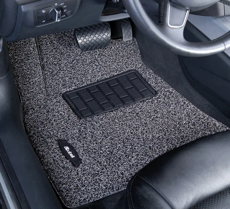 Custom Pvc Coil Car Mats Vinyl Cushion Automotive Floor Foot Mat Car Carpet for Corolla Crown