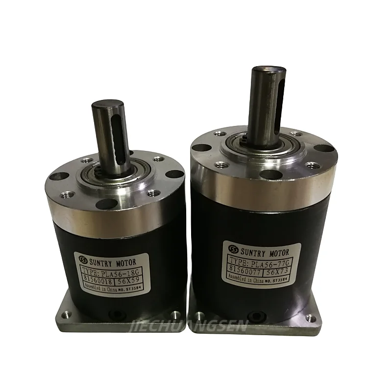 Quality Planetary Reducer Geabox 56MM 3 or 4 Series Match DC Brushless Motor Stepping Servo Motor (Square Input Cover)