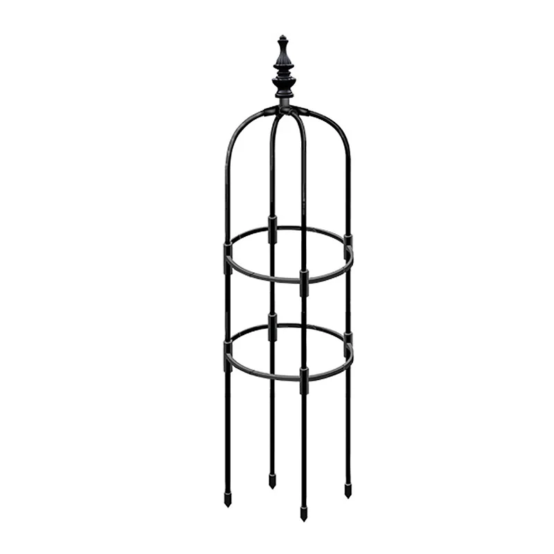 Tower Obelisk Garden Trellis Tall Plant Support Stands Potted Plant Climbing Support For Flowers Vegetable Fruits Vines