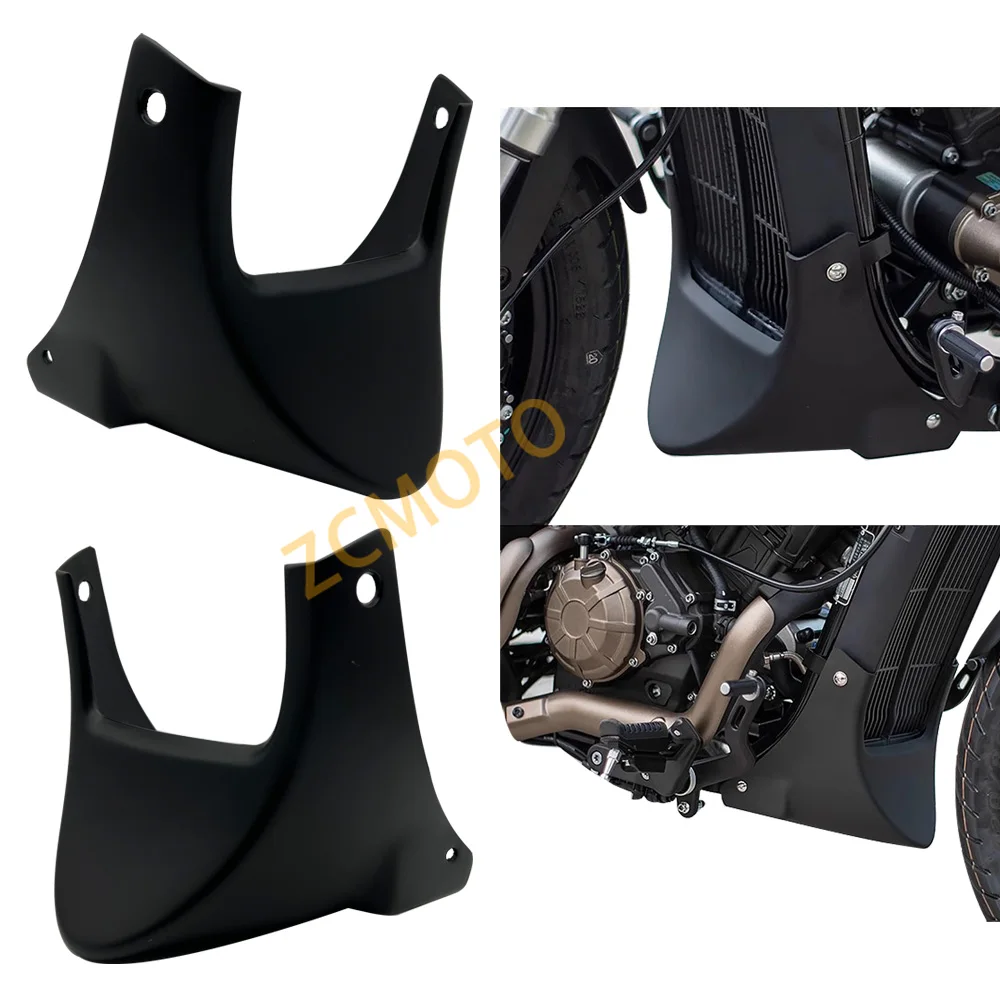 

Motorcycle Fairing Lower Deflector Exhaust Protection Cover ABS Injection Molding Suitable For QIANJIANG Flash 300 S QJ300