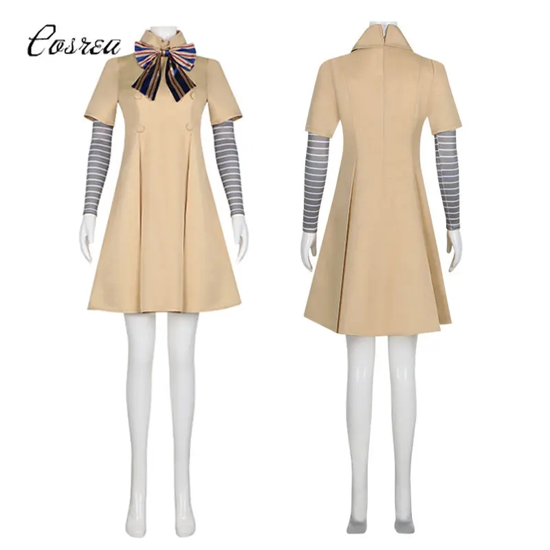 Movie Megan Cosplay Two Thousand and Twenty-three M3GAN Megan Cosplay Costume Uniform Dress Halloween for Women Costume