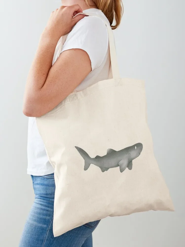 Sharktober day 17 Greenland shark Tote Bag Eco bag shopper bags for women shopping bags foldable Tote Bag