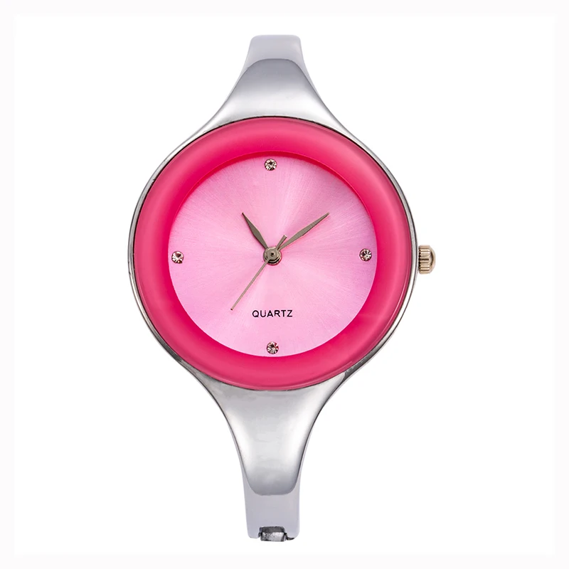 Montre bracelet en acier inoxydable pour femme, montre-bracelet habillée pour femme, horloge à bracelet, cadeau de vacances, mode féminine