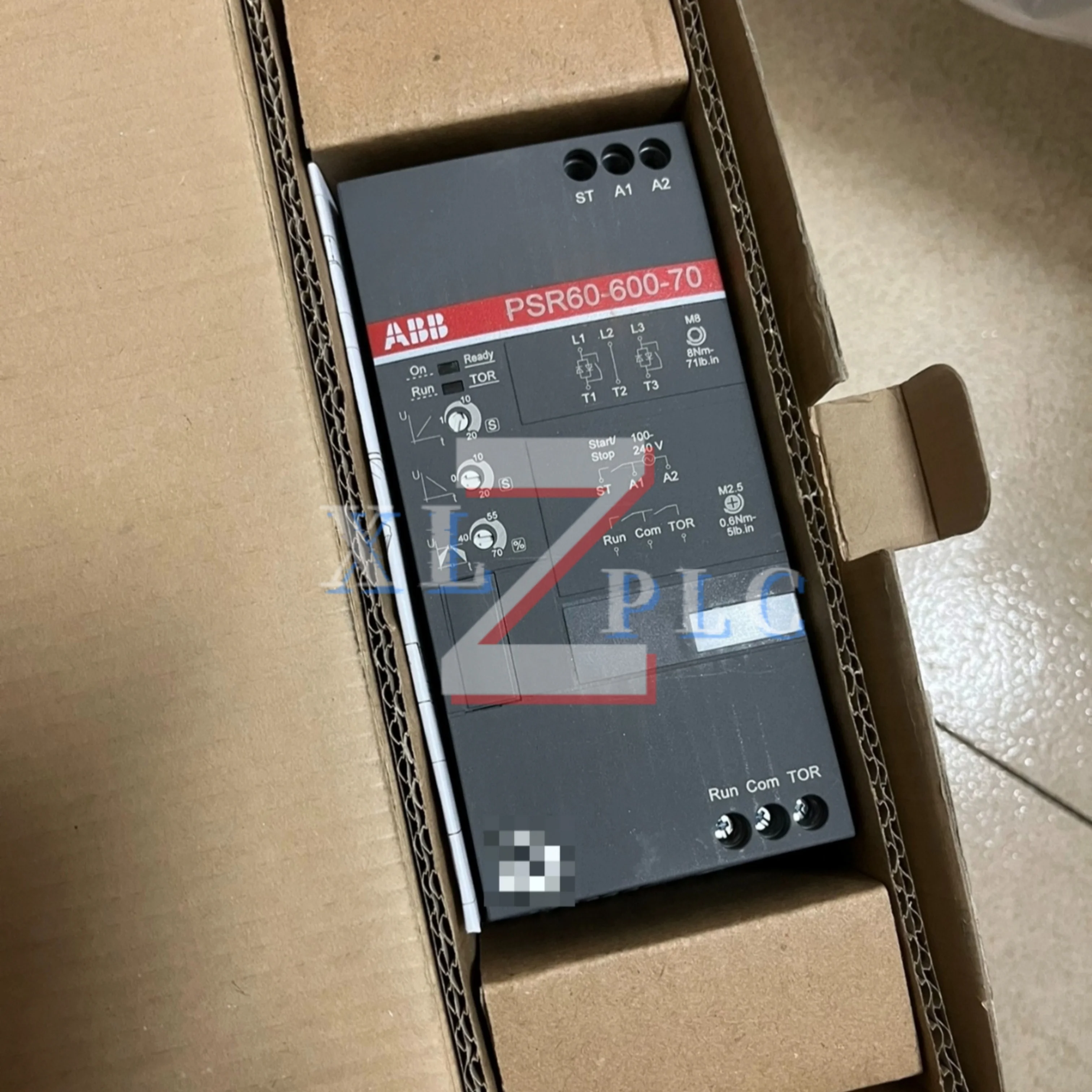 بداية لينة PSR60-600-11 PSR105-600-70 55KW PSR60-600-70 30KW PSR72-600-11 PSR72-600-70 37KW جديد في الصندوق