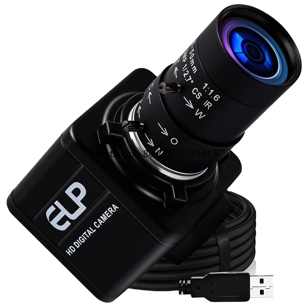 OEM  4K Webcam CS 5-50mm 10X Optical USB Zoom Camera 4K 30FPS High Speed Free Driver Webcam for PC for Laptop