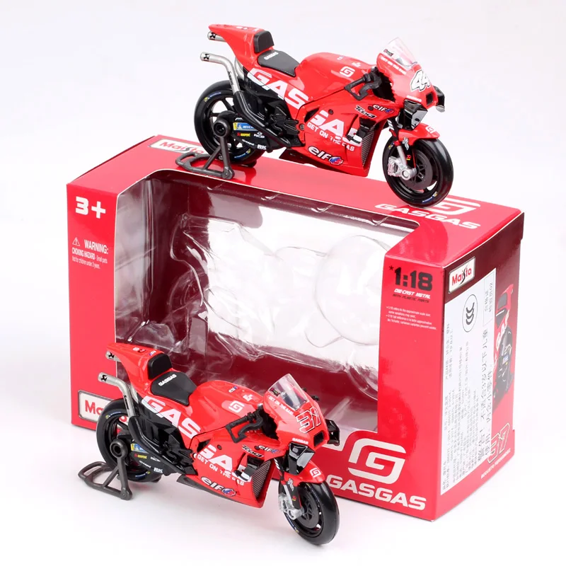 1/18 Maisto KTM RC16 Redbull Ducati GP21 GP22 GP23 GASGAS Honda RC213V Repsol Yamaha YZR-M1GP Racing Motorcycle Model Bike Moto
