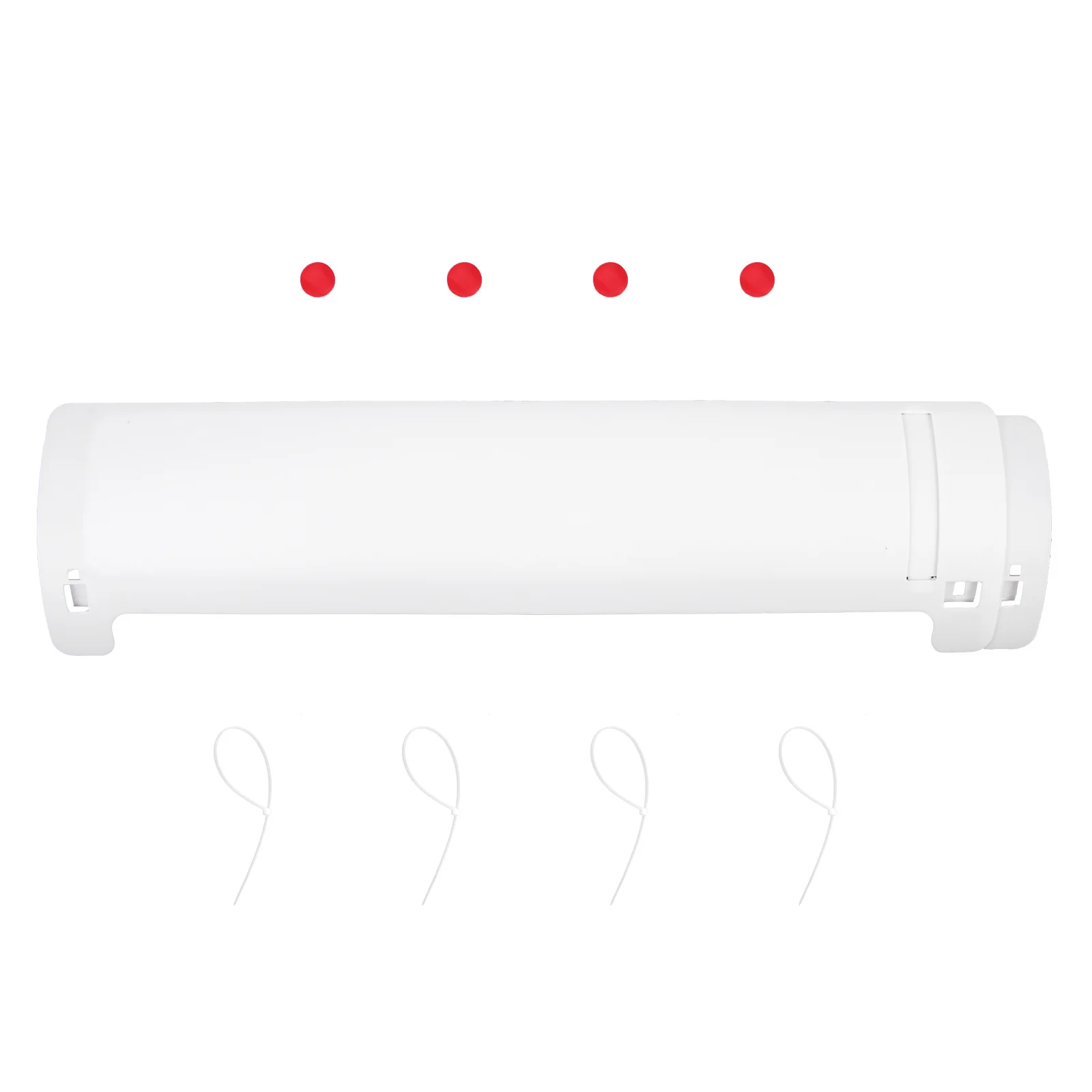 

Air Conditioner Deflector Plastic Cooling Heating Outlet Shield Retractable Windshield Universal Baffle Protect Baby