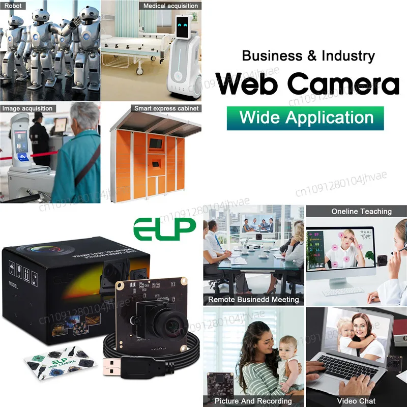 كاميرا ELP 2 ميجابيكسل CMOS OV4689 عالية السرعة بمنفذ USB 1080P 120fps 60fps 240fps بدون عدسة تشويه #6