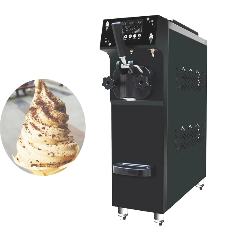 Commercial Automatic Single Head Mini Soft Ice Cream Vending Machine High Quality Ice Cream Maker