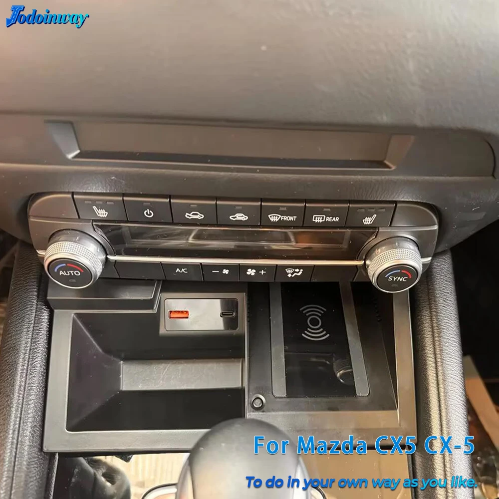 

Автомобильное беспроводное зарядное устройство 15 Вт для Mazda CX5 CX-5 2017 2018 2019 2020 2021, зарядная панель, держатель для телефона, аксессуары для быстрой зарядки