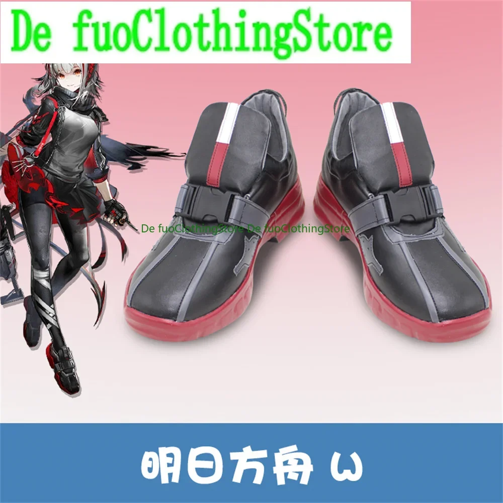 

Arknights W Cosplay Shoes Boots Game Anime Carnival Party Halloween Chritmas DefuoClothing Shoes Store