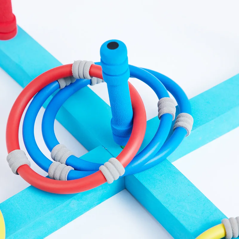 Anello in schiuma EVA lancio base giocattolo lancio giocattolo genitore-figlio PK giocattoli lancio per bambini asilo gioco sportivo lancio all'aperto