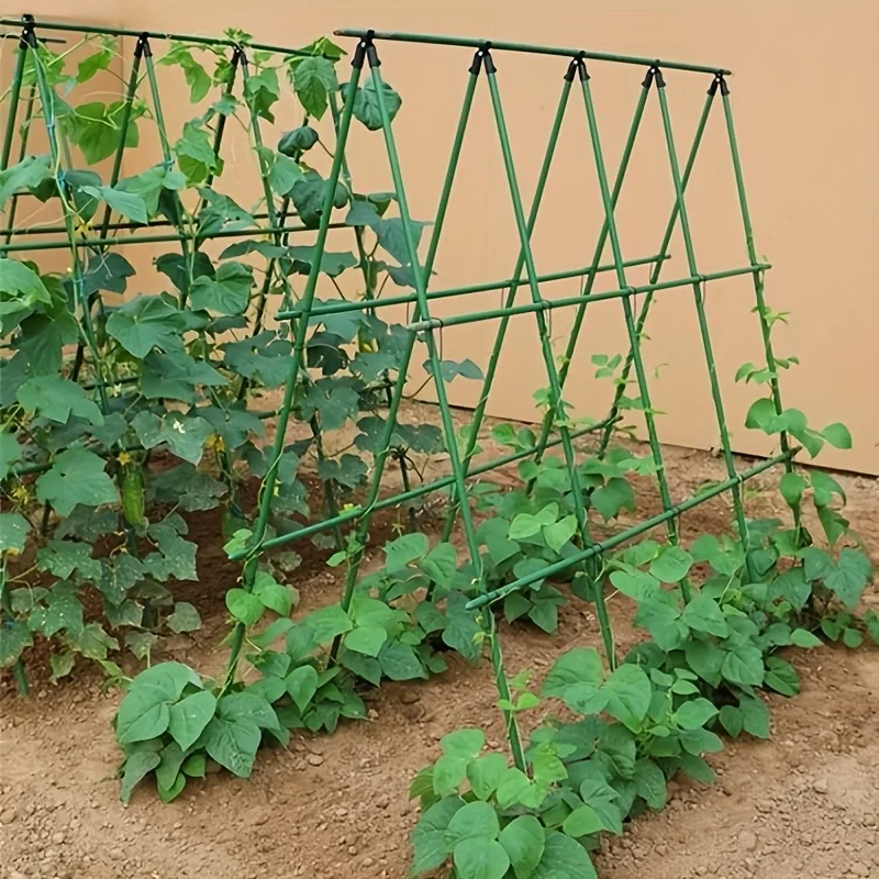 1 Set 18 Durable Metal Climbing Plant Garden Stake - Suitable for tomatoes、Grape、Cucumber and Pomegranate Vine Support Stakes -