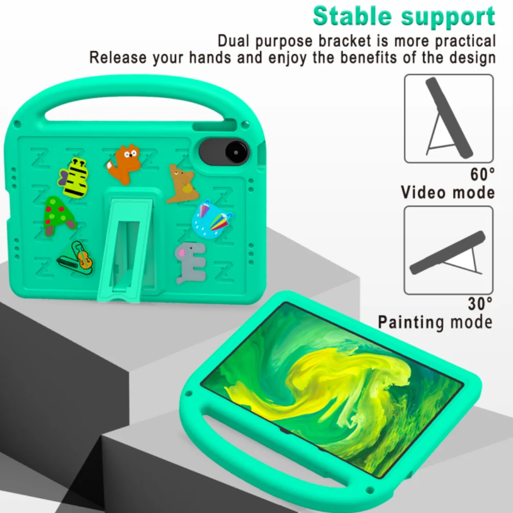 حافظة EVA لهاتف Redmi Pad 2 11 بوصة 2025 غطاء لوحي مقاوم للصدمات للأطفال على شكل رسوم كرتونية لطيفة لهاتف Xiaomi Poco Pad 12.1 #6