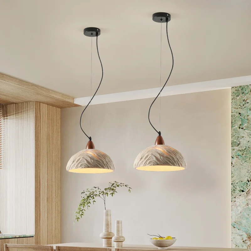SANDYHA Modern Retro Japanese Pendant Light Unique Home Decor Kitchen Island Dining Room Living Room Accent Lighting Accent