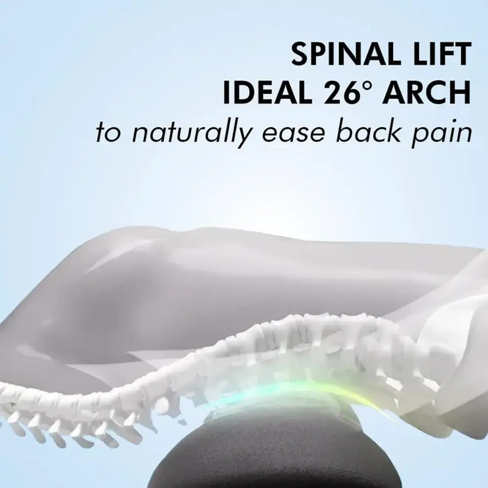 Sciatica & Spine Pain Massager - 3-in-1 Back Massager, Triple Fusion Massager