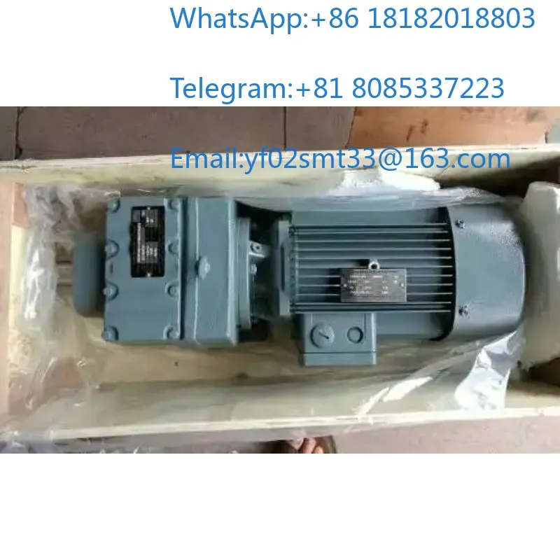 Woodworking Spare Parts Conveyor Belt Gear Reducer Motor, Integrated Feeding Drive Unit For Nanxing Huali Automatic Edge Banding