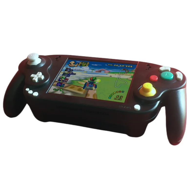 LCD Arcade Game Console com Joystick Duplo, NGC Gameboy, Modificado pela WII Motherboard, 5 polegadas, versão mais recente