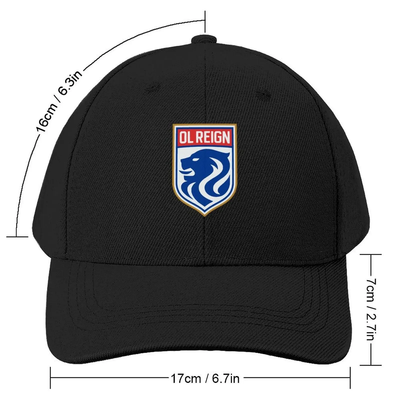 OL REIGN FC-NWSL SOCCER Baseball Cap derby hat Hat Luxury Brand Sun Hat For Children Baseball Men Women's