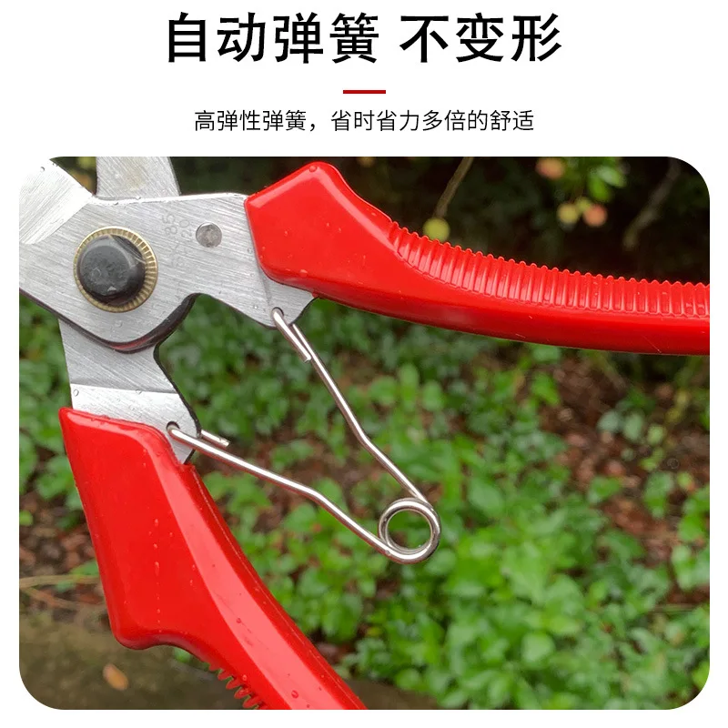 Fruit Shears Garden Pruning Shears, Gardening Flower Shears, Tree Branch Flower Shears, Powerful Garden Gardening Elbow Shears