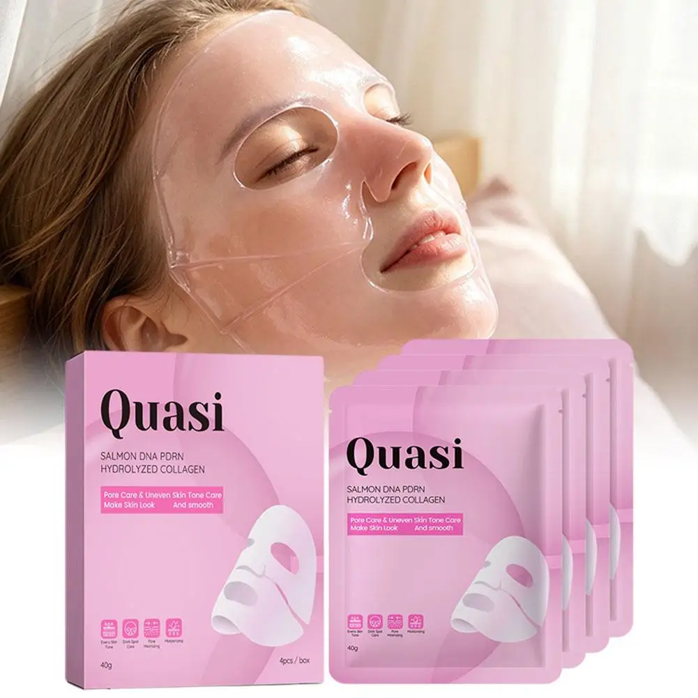 QUASI Collagen Hydrating Mask Refreshing Nourish Serum Firming Sleep Mask Anti-Aging Pore Minimizing Skin Care Smooth Fine Lines
