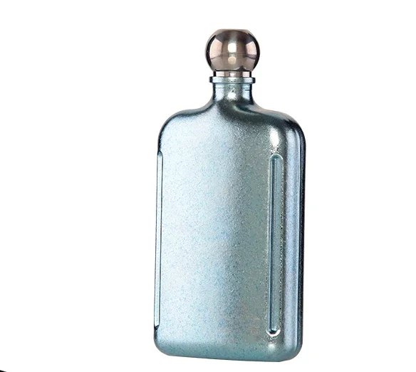 Pure titanium small wine jug portable mini take-out outdoor high-end household, wine jug portable 226ml