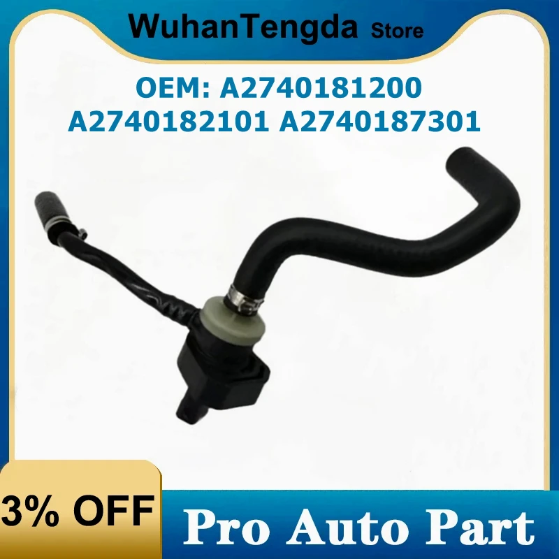 Breathing Vent Pipe Line for Mercedes Benz C E GLC CLK CLS A2740181200 A2740182101 A2740187301