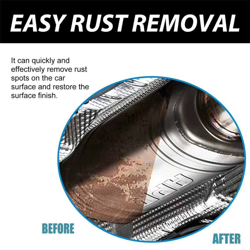 Rust remover for automobile Rust remover for metal parts Rust remover for cleaning and renovation