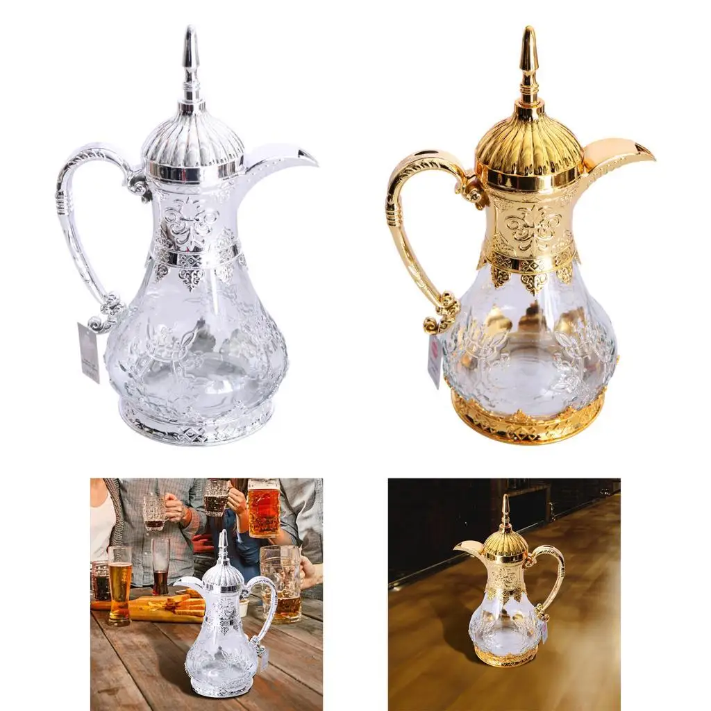 

Arabic Coffee Pot Arabic Tea Pot Home Beverage Dispenser Practical Versatile Coffee Maker for Kitchen Camping