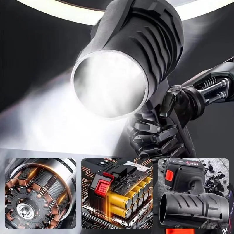 Sopradores turbo elétricos sem escova, 1050w, ferramenta de resfriamento de alta potência, lavagem de carro, sopro de água, remoção de poeira, secador de carro