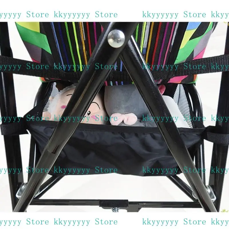 

652F Universal Baby Versatile Stroller Deluxe Storage Basket for for Wagon with Strap Large Capacity