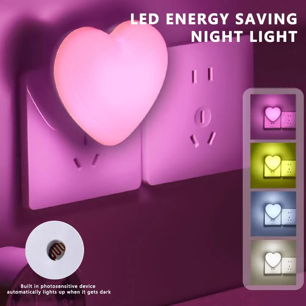 

LED Smart Night Light - Energy Efficient, Plug-in Indoor Lighting for Hallway, Bedroom, Kitchen, Stairway Perfect Gift