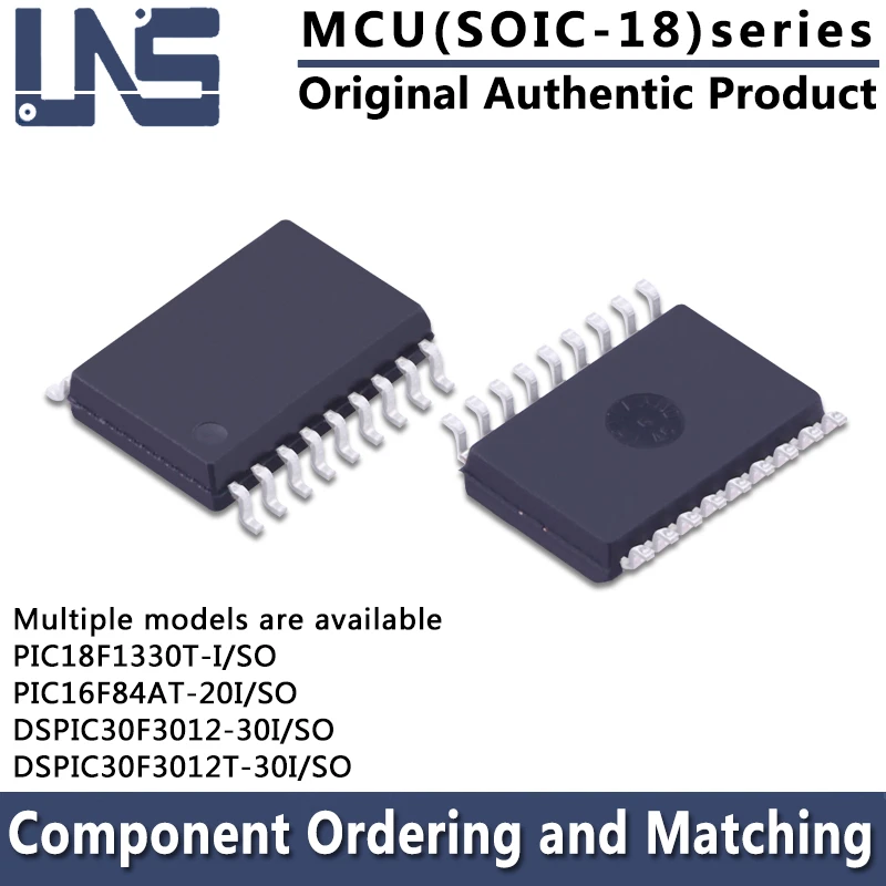 1pcs PIC18F1330T-I/SO PIC16F84AT-20I/SO DSPIC30F3012-30I/SO DSPIC30F3012T-30I/SO SOIC-18 7.5mm FLASH MCU