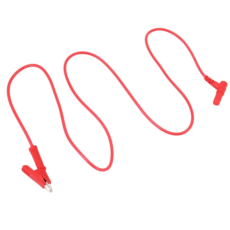 6 Pair Banana Plug To Alligator Clip Test Lead Crocodile Clip Lab Test Cable With Banana Plug Heavy Duty 1M Long