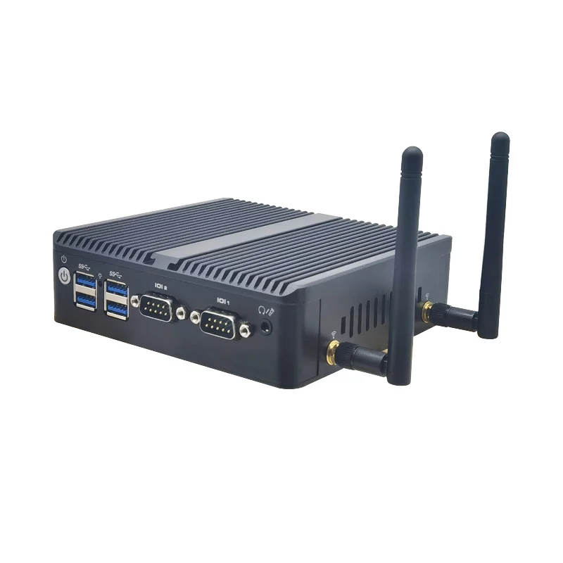 Router Pfsense GEN ke-12 N100 4*225/226 Lans Pc Mini Tanpa Kipas 8 + 128 N100 Router Firewall Alat Jaringan Pc Nuc Pc