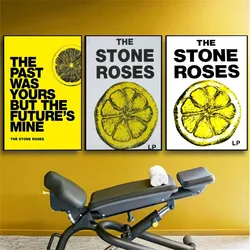 The Stone Roses Poster No Framed Poster Kraft Club Bar Paper Vintage Poster Wall Art Painting Bedroom Study Stickers