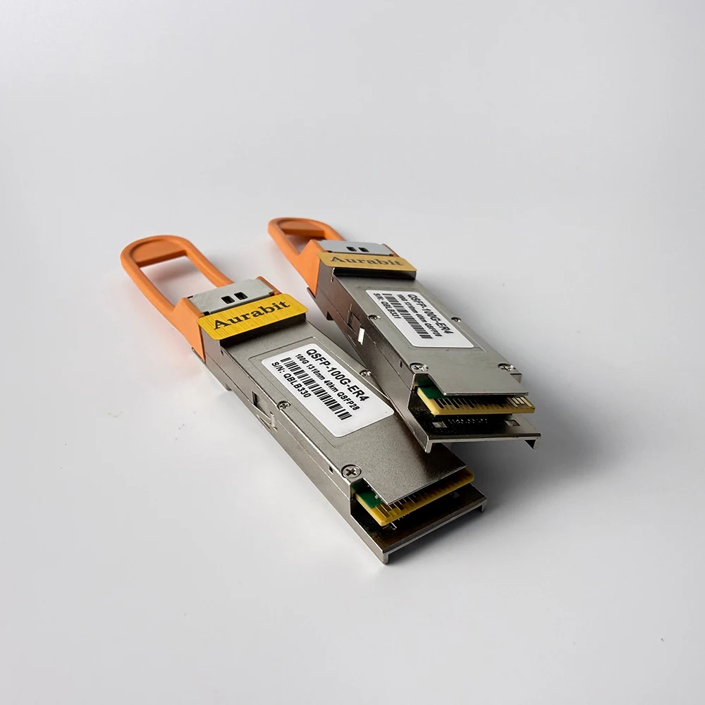 Optic Transceiver Module 100G QSFP28 ER4 40km 1310nm Duplex LC Fiber 100G GBIC QSFP28 for Cisco Mellanox Huawei Ethernet Switch