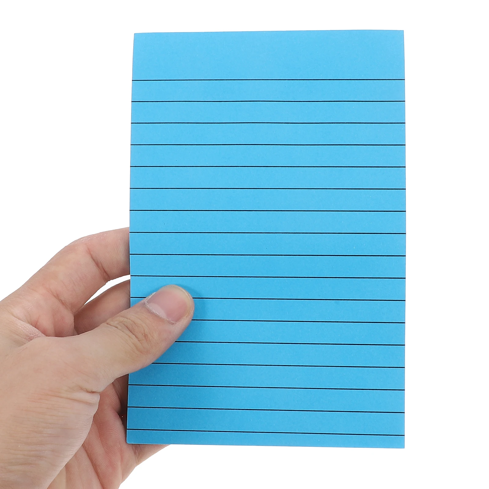

8 Books Memo Stickers Tearable Paper Memo Pads Adhesive Notepad Fluorescent Paper Office Supplies For Daily Use
