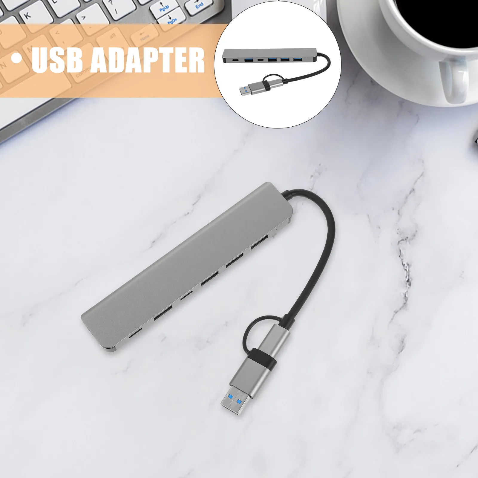 7 In 1 Usb Hub Adap…