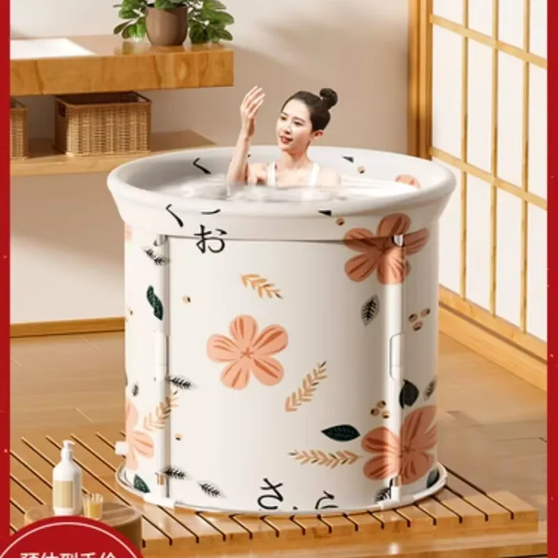 

Stainless Folding Bath Bucket Bathtub Bidet Body Large Bathtub Portable Spa Bathtub Thicken Shower Barrel Available Foldable Tub