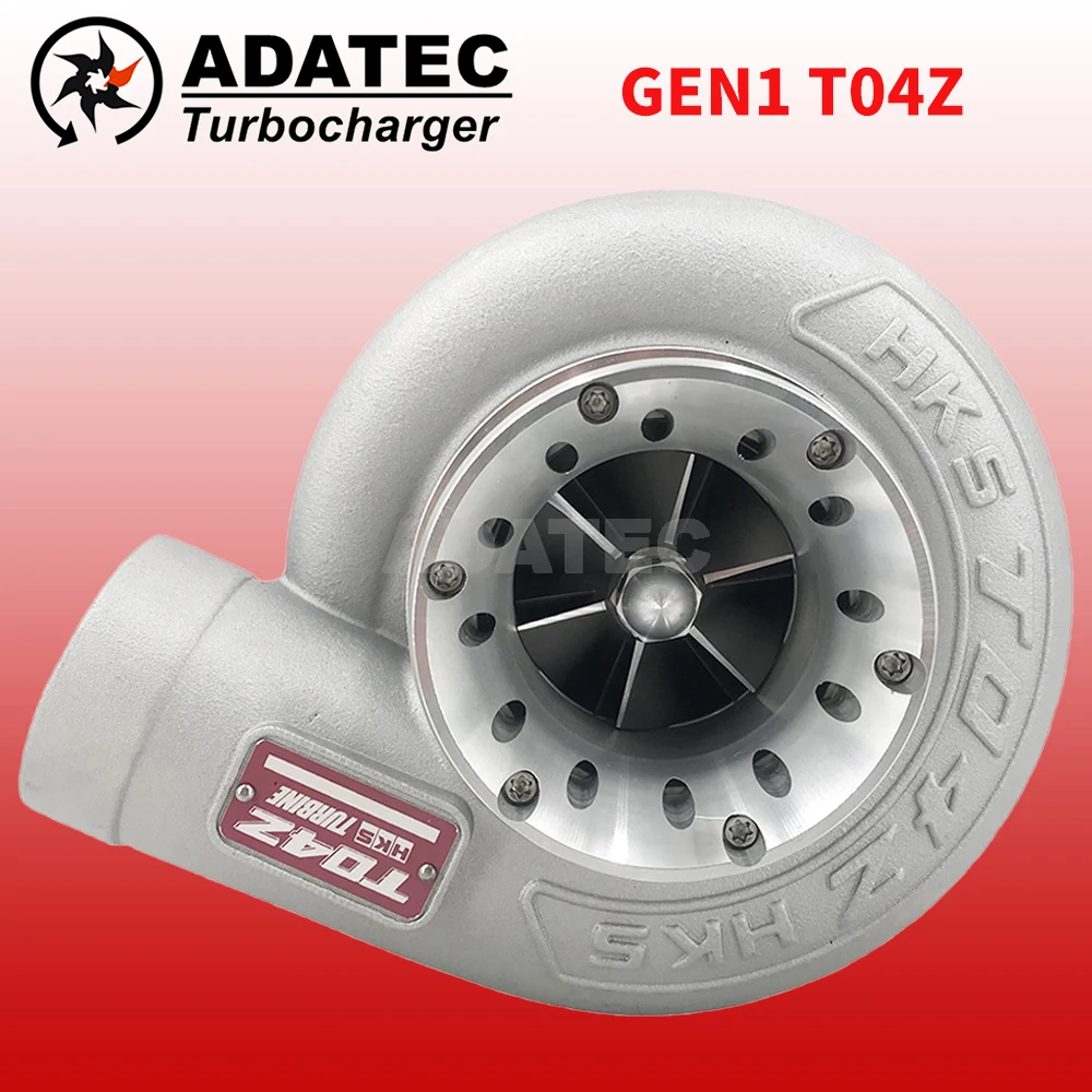 

Adatec Gen 1 Performance Turbocharger For HKS TO4R T04S TO4S Turbine T66-2 GT35 GT3584 T4 V-Band 0.68AR