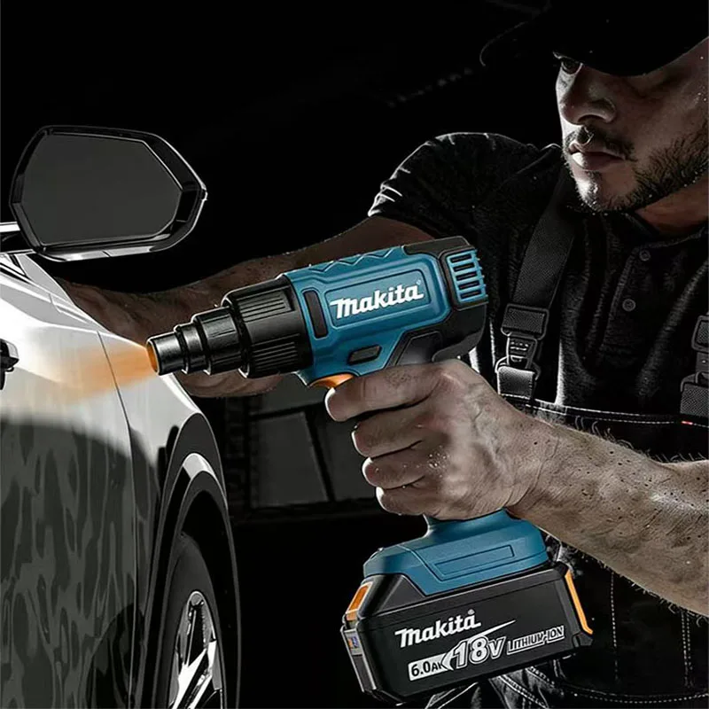 

Makita 18V DHG181 Cordless Heat Gun Hot Air Gun Max 550°C For Soldering & Shrink Film Wireless Rechargeable Power Tool