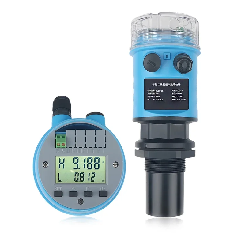 

Made in China Intelligent explosion-proof liquid level meter 4-20mA ultrasonic transmitter liquid level sensor