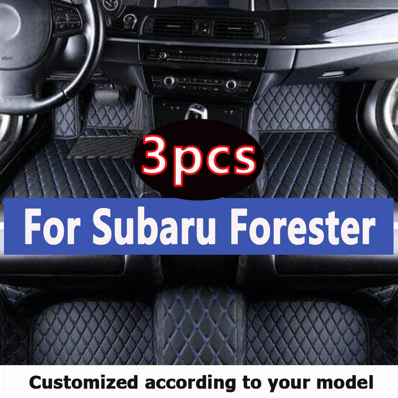 For Subaru Forester 2024 2023 2022 2021 2020 2019 Car Floor Mats Auto Interiors Covers Carpets Accessories Foot Waterproof Rugs