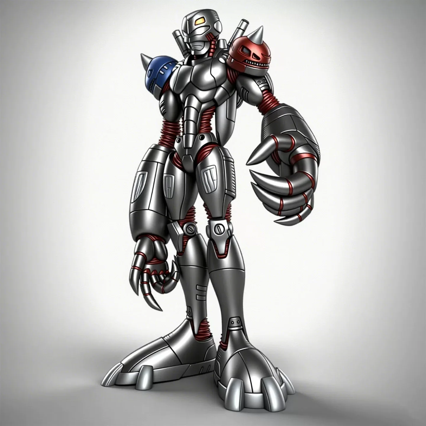 

Model Customization 15cm Hi Andromon Model Toys Digimon Adventure Gk Customize 3D printing model